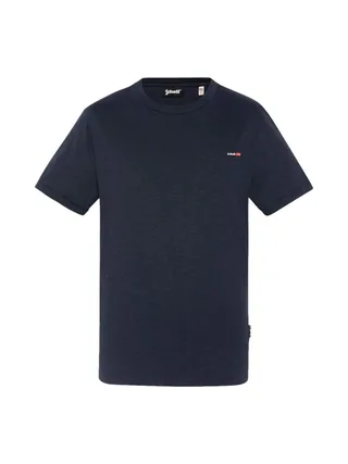 T-Shirt Marine Homme Schott TSKEA1 1
