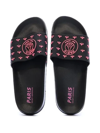 Claquettes Noir/Rose Homme PSG Citral 3