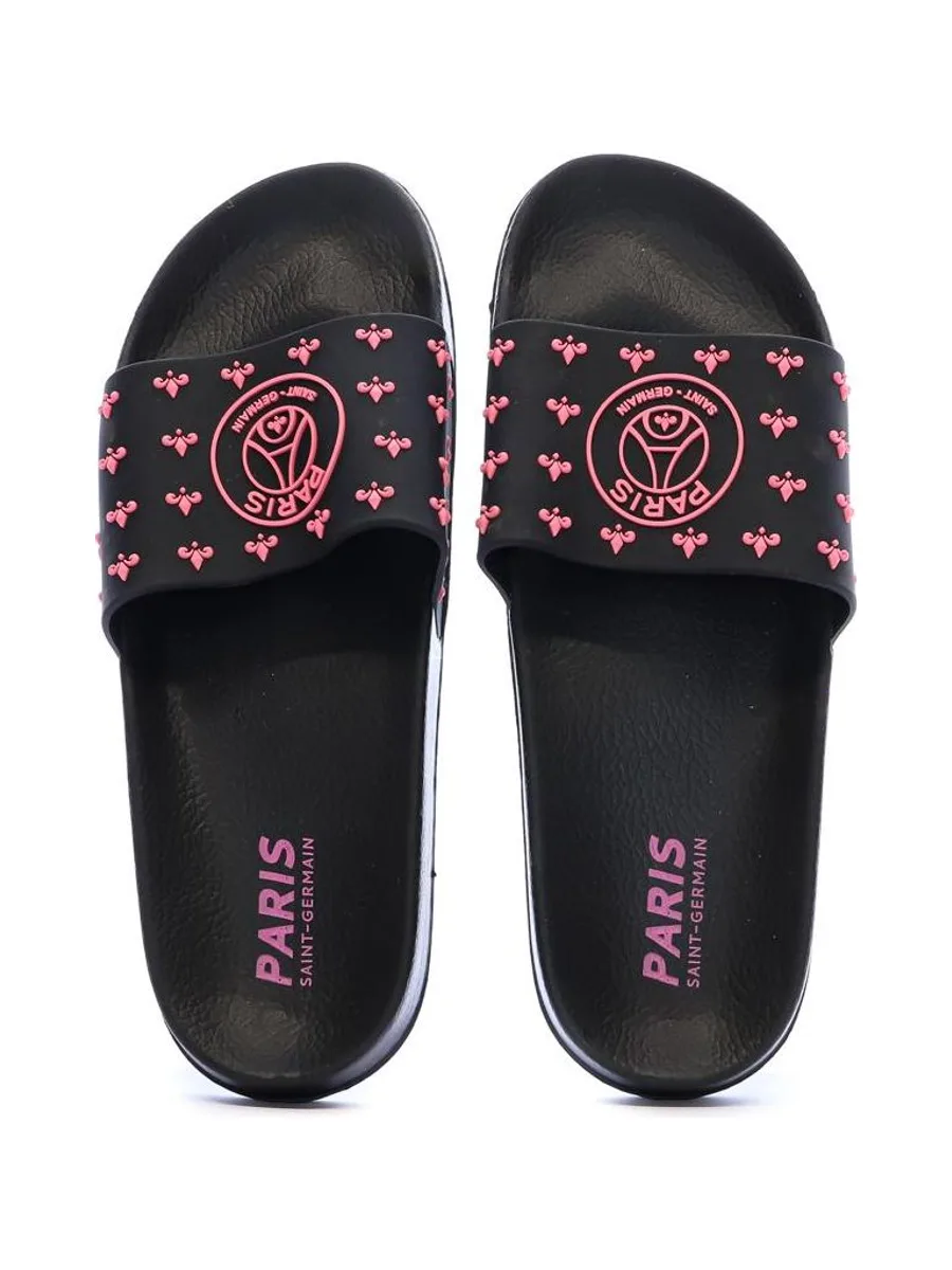 Claquettes Noir/Rose Homme PSG Citral 4