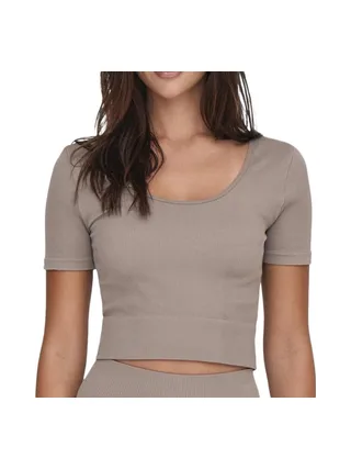 Top Taupe Femme Only Jaia 1