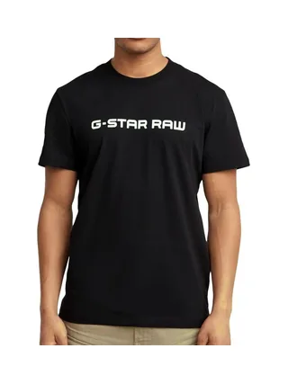 T-shirt Noir/Blanc Homme G-Star Raw GD25950 1