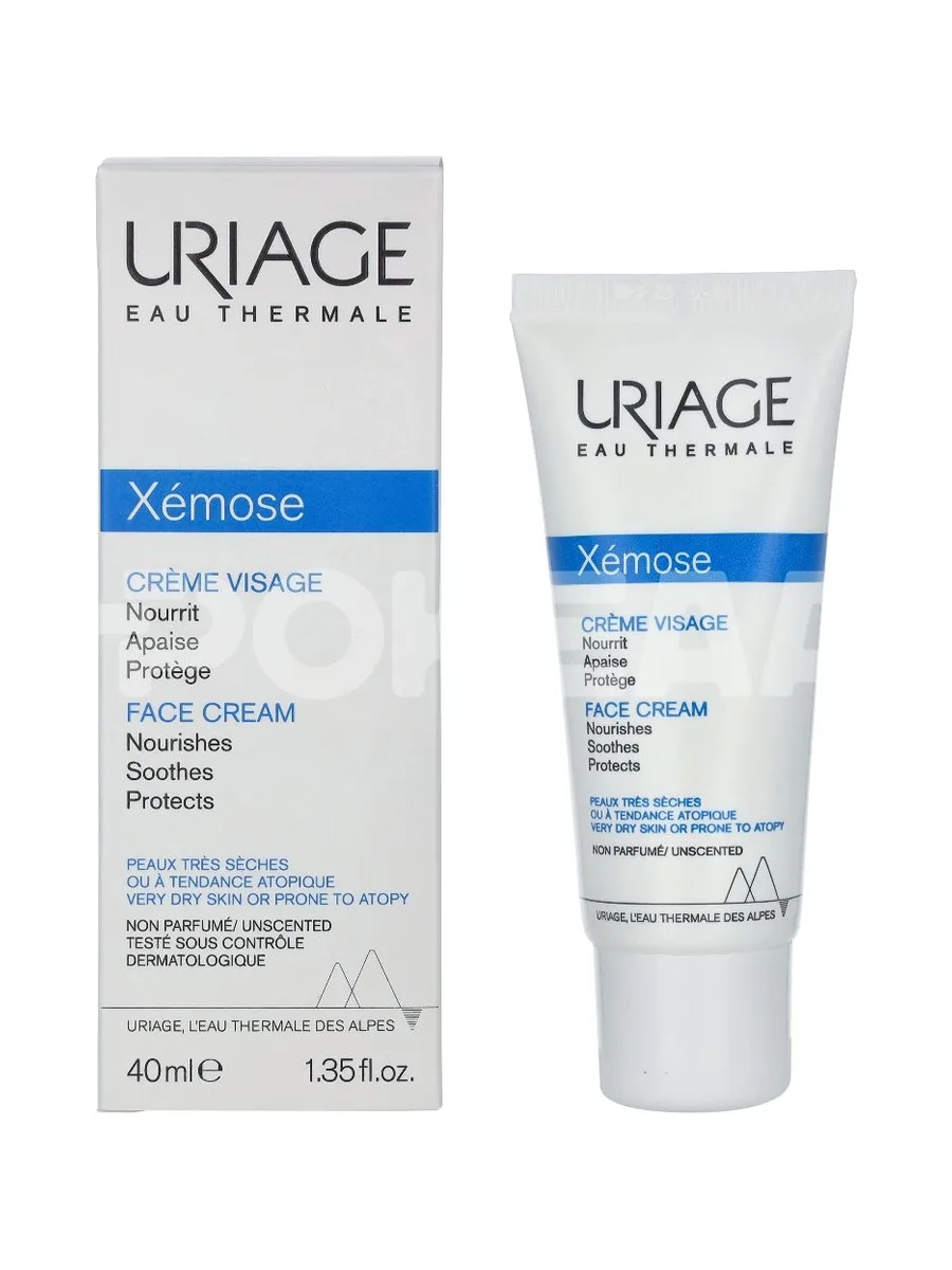 Uriage Xemose Face Cream 40ml - Very Dry Skin 1