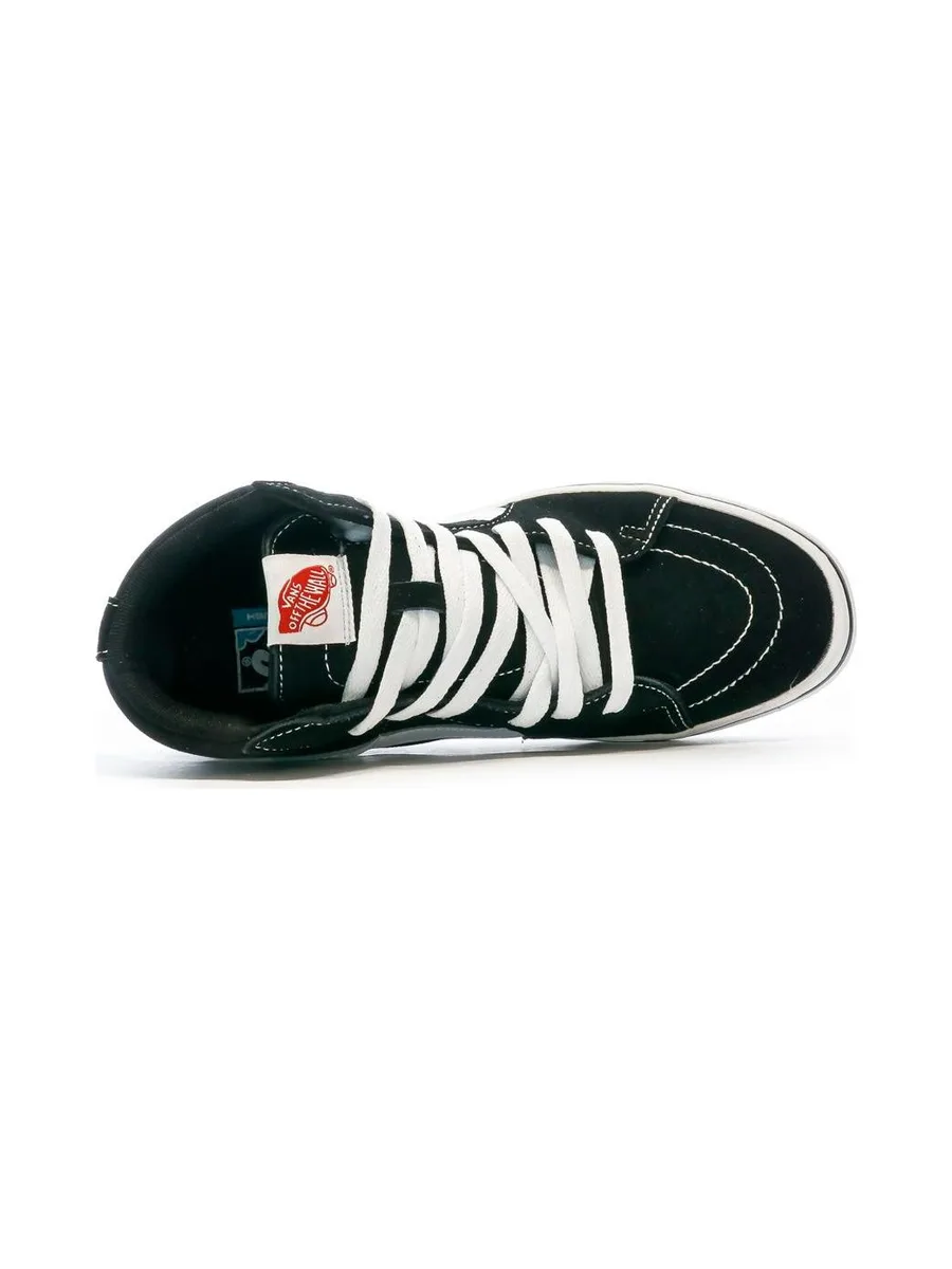 Baskets Noir/Blanc Mixte Vans Sk8-hi 5