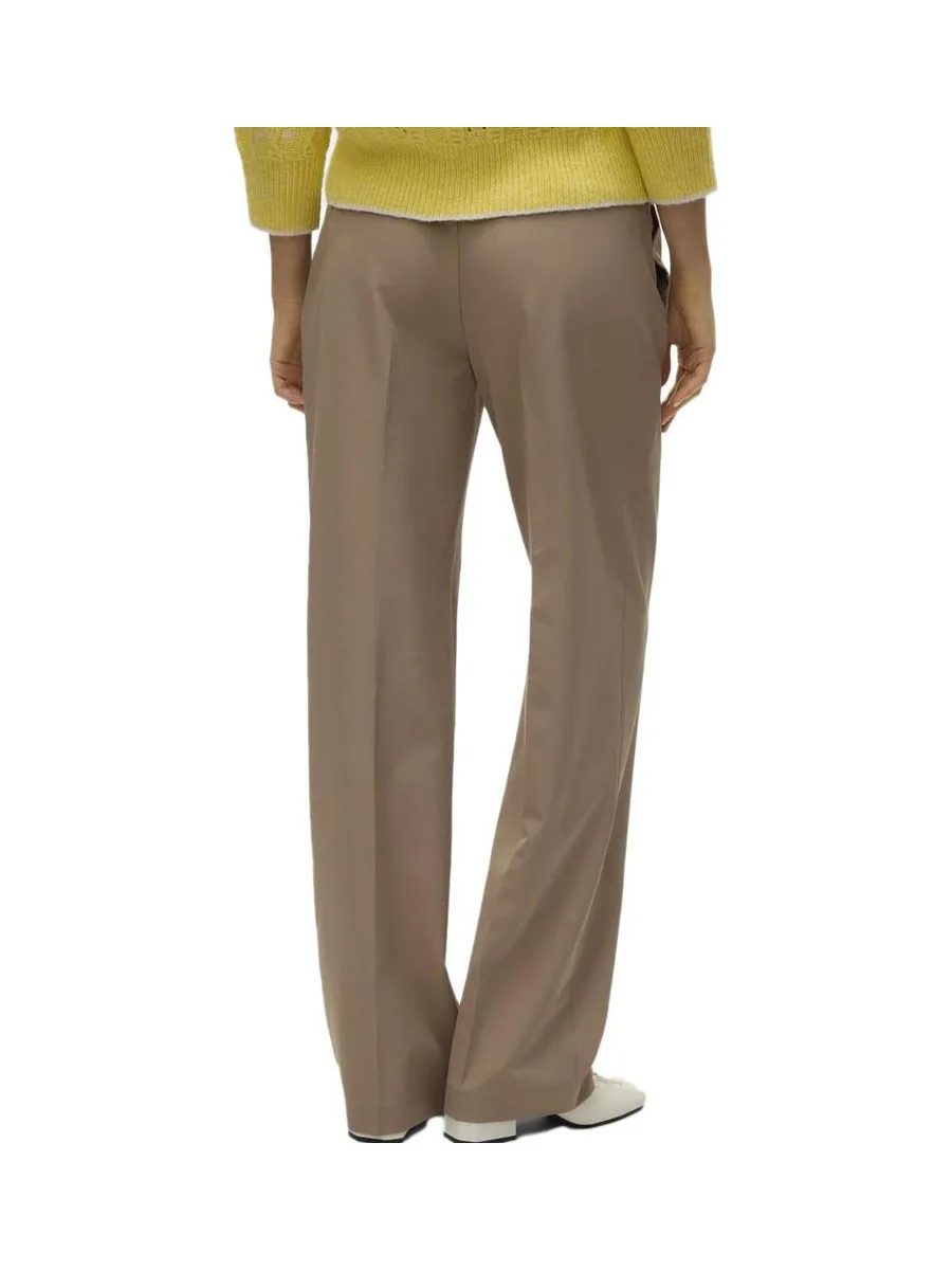 Pantalon Tailleur Camel Femme Vero Moda Raya 3