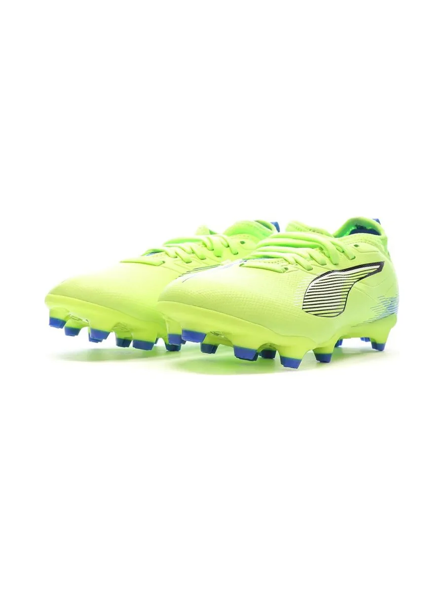Chaussures de Foot Jaune Fluo Junior Puma Ultra 5 Match FG/AG 7