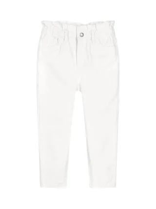 Jean Blanc Fille Levi's 4EE361 1
