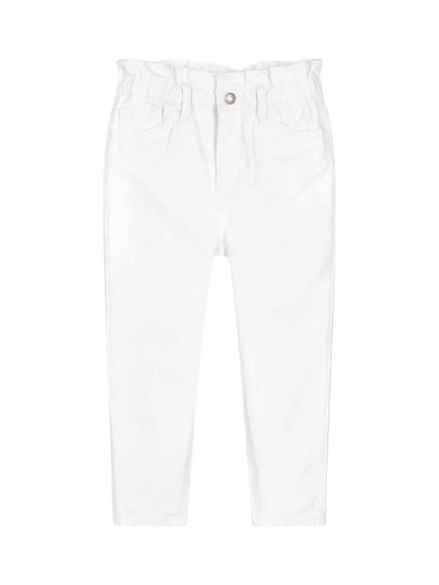 Jean Blanc Fille Levi's 4EE361 2