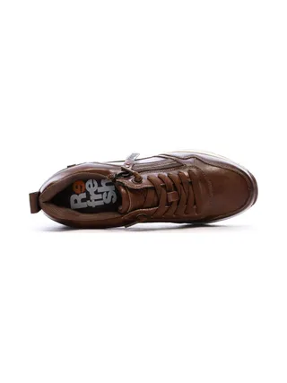 Baskets Marron Femme Refresh 172938 4