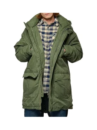 Parka Kaki Homme Kaporal BRUNO 1