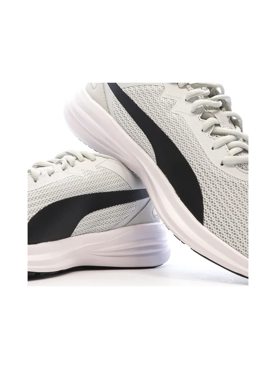 Chaussures de Running Blanches/Noires/Jaunes Homme Puma Transport 8