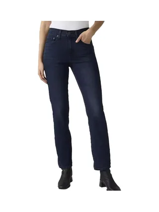 Jean 724 Bleu Marine Femme Levi's High Rise Straight 18883 1