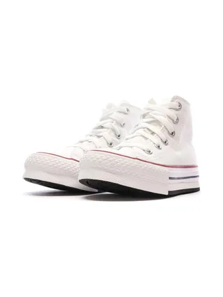Baskets Blanches Enfant Converse All Star Eva Lift Canvas Platform 6