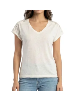 T-Shirt Blanc Femme Morgan Fantaisiess 1