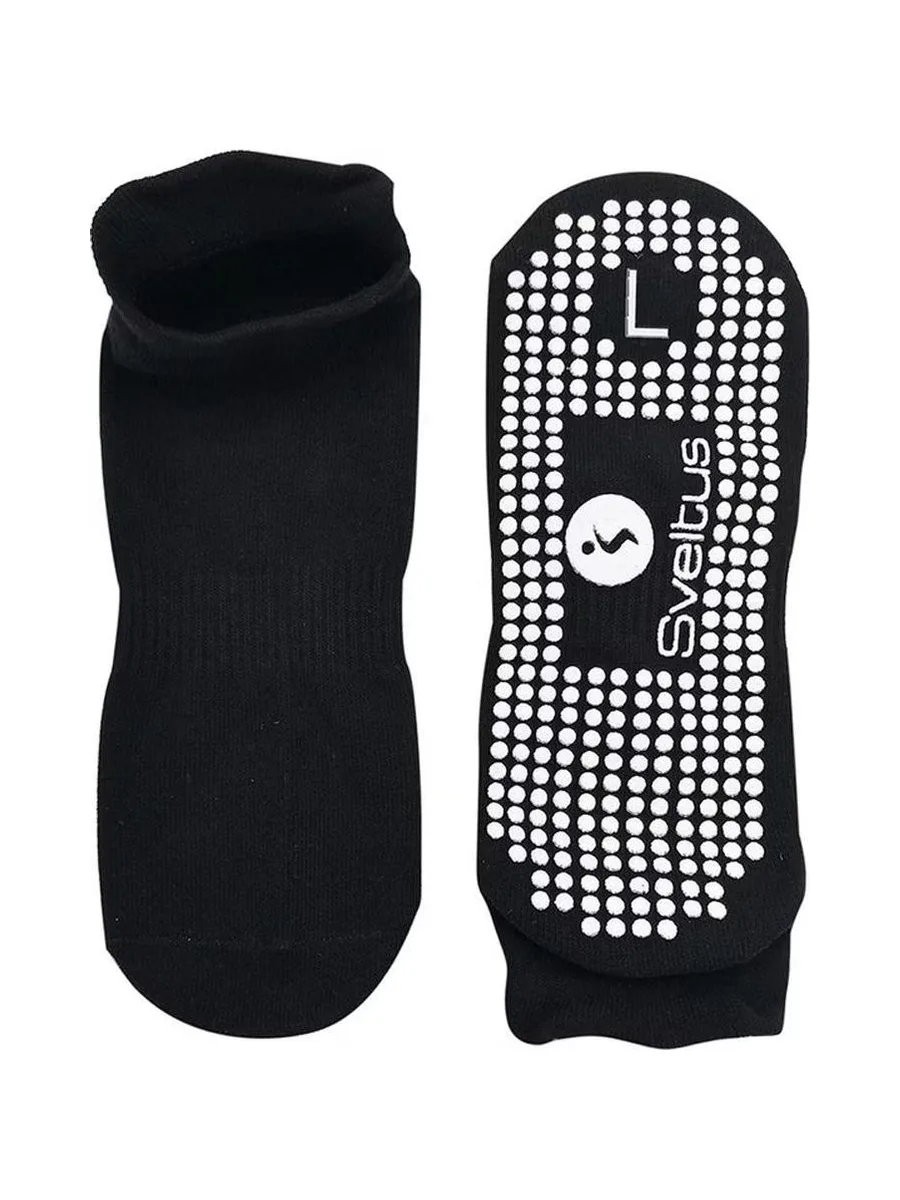 Paire de Chaussettes Noires Homme Antiderapante 3