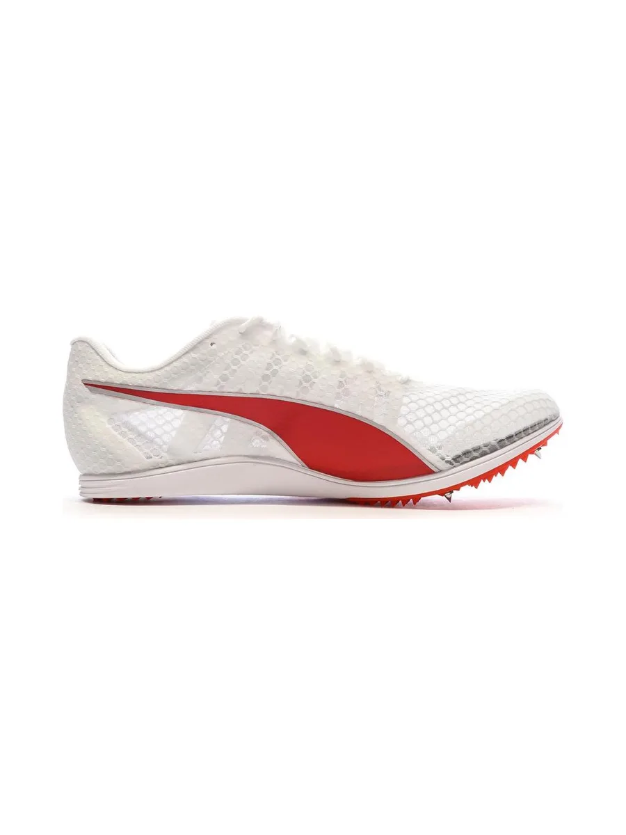 Chaussures de Sport Blanches/Rouges Homme Puma Evospeed 3
