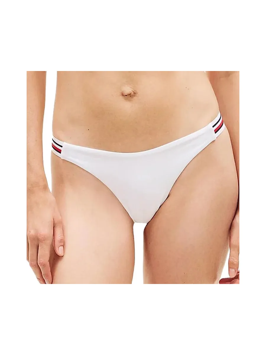 Bas de bikini Blanc Femme Tommy Hilfiger Cheeky 2