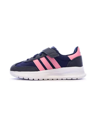 Baskets Marines/Roses Fille Adidas Run 70s 1