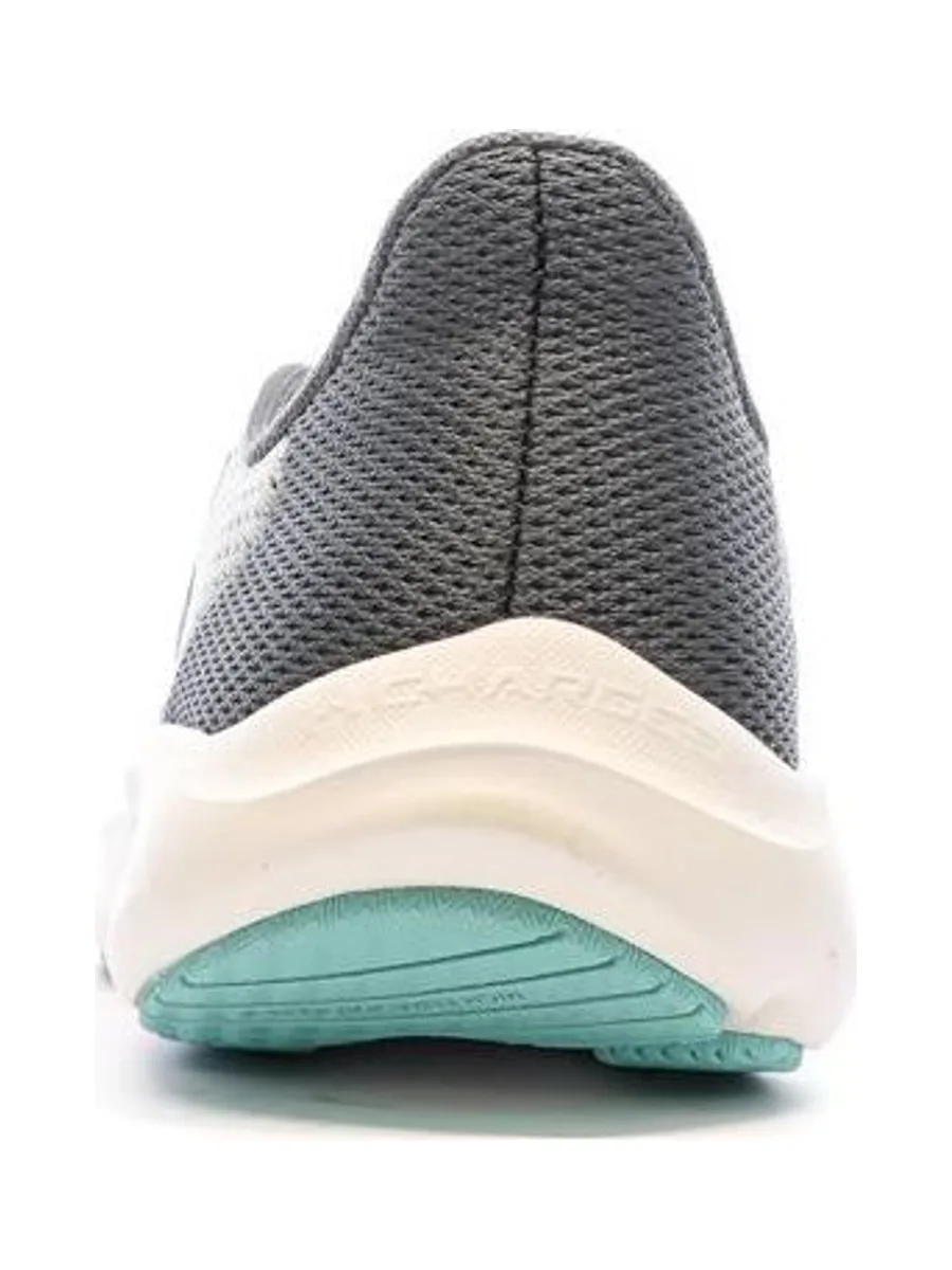 Chaussures de Running Grise/Turquoise Femme Under Armour Charged Pursuit 4