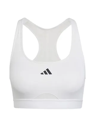 Brassière Blanche Femme Adidas Plct Ms 1