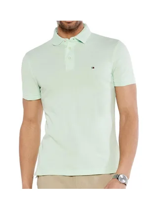 Polo Vert clair Homme Tommy Hilfiger 1985 1