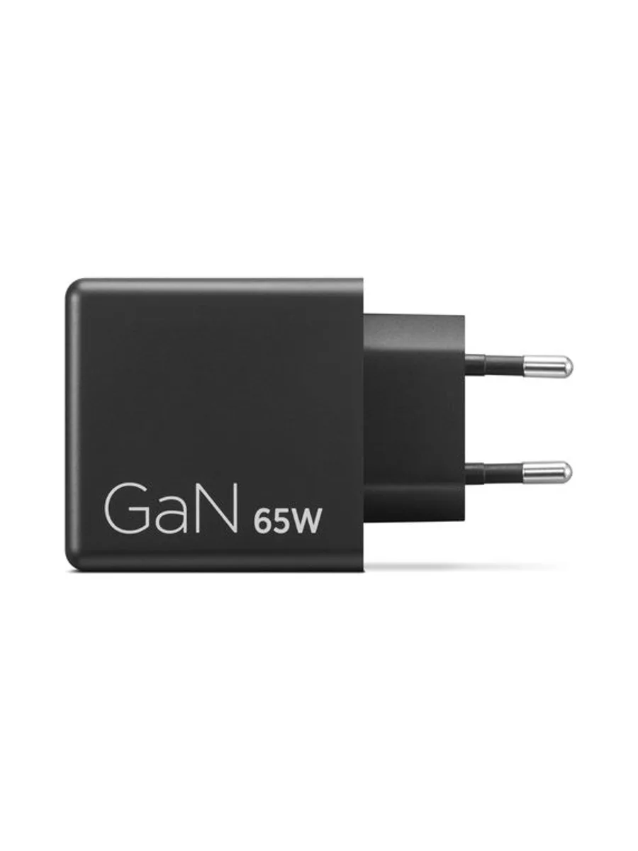Lenovo Dual USB-C 65W GaN Charger Black 1