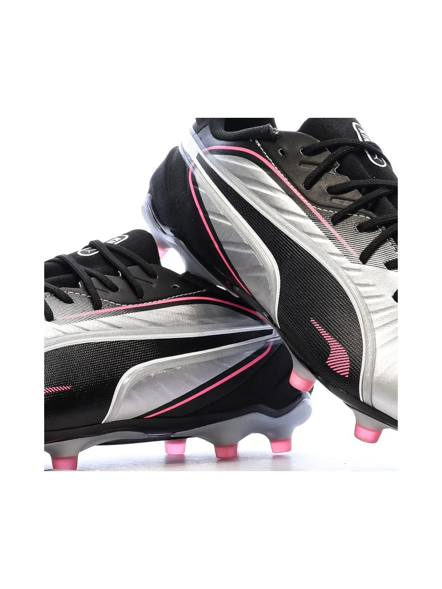 Chaussures de football Grises/Noires Homme Puma King 8