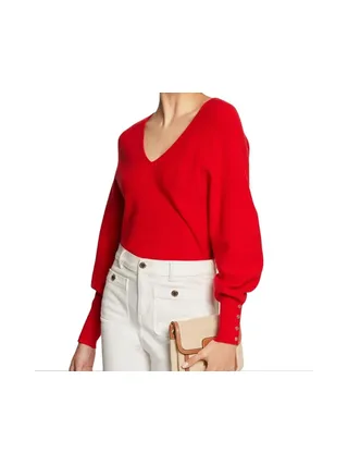 Pull Rouge Femme Morgan MPANDA 1