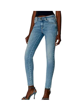 Jean Slim Bleu Femme Diesel 2017 Slandy85 1