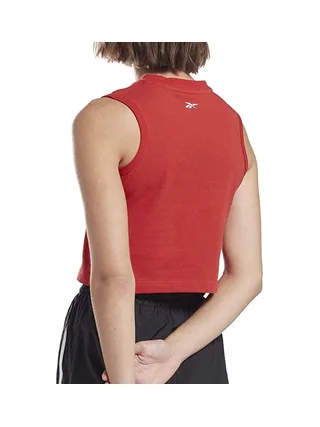 Débardeur Rouge Femme Reebok Graphic Tank 2
