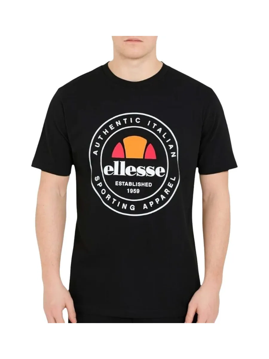 T-Shirt Noir Homme Ellesse SJ00 2