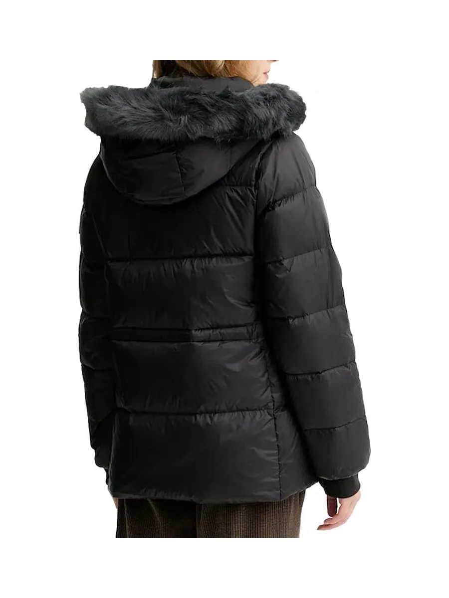 Doudoune Noir Femme Calvin Klein Jeans Mid Down 3