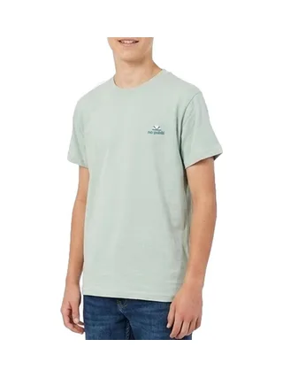 T-Shirt Vert d'eau Garçon No Publik Littles 1