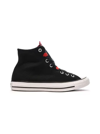 Baskets Noires/Rouge/Blanches Converses Chuck Taylor All Star 2