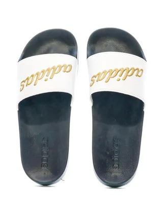 Claquettes Blanche/Marine Homme Adidas Shower GZ5930 3