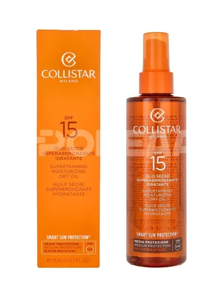 Collistar Supertanning Dry Oil SPF15 200ml - Moisturizing Dry Oil 1
