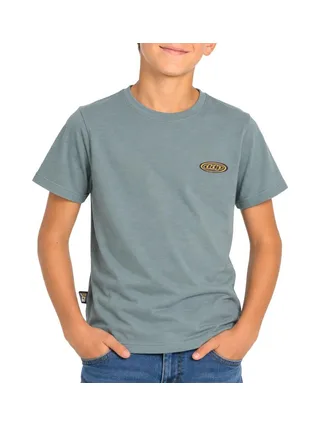 T-Shirt Bleu Garçon DDP Shirt 1