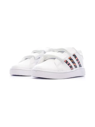Baskets Blanche Garçon Adidas Grand Court Cf I 6
