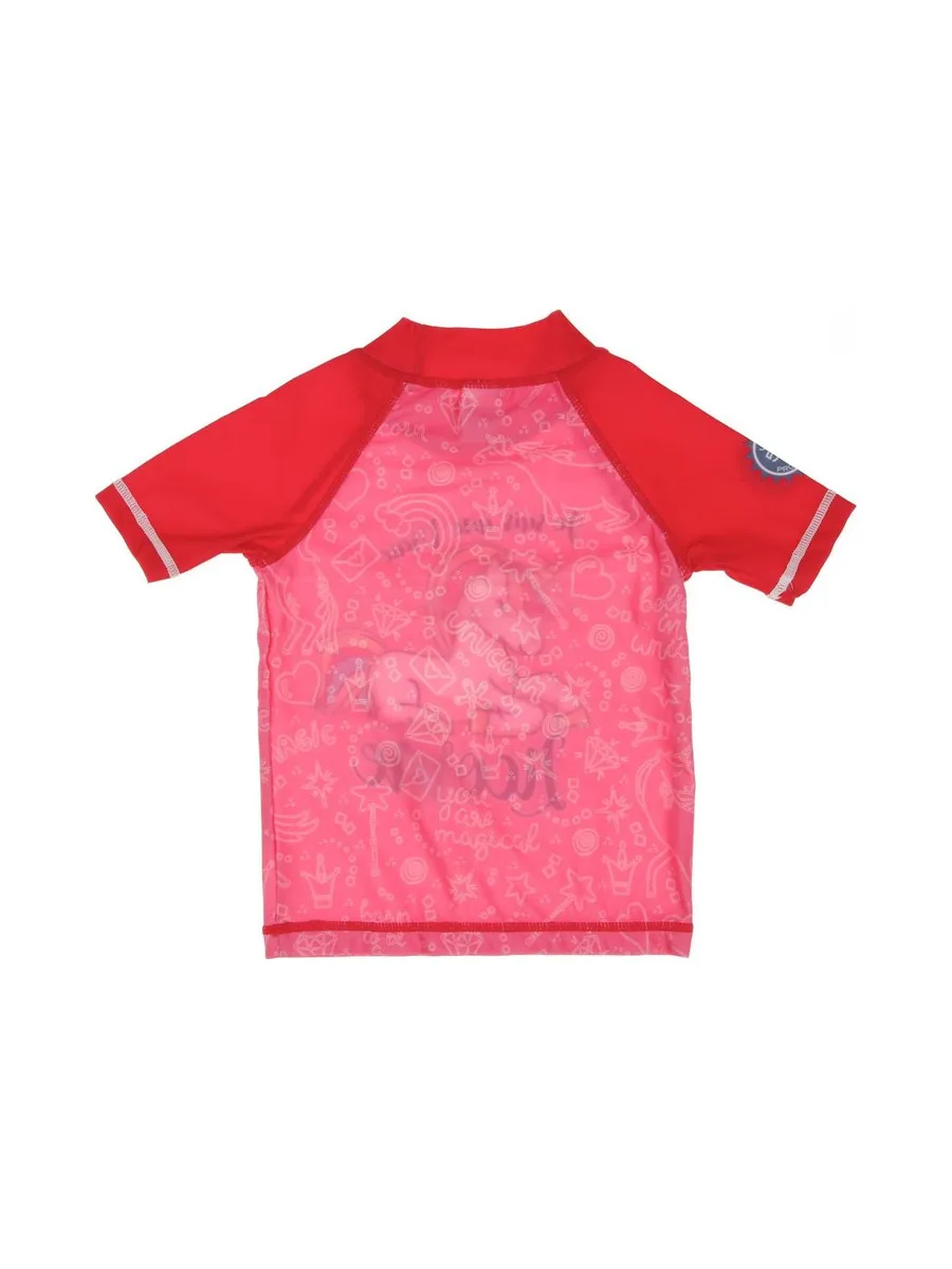 Lycra anti UV Rose Fille Arclo Licorne 3