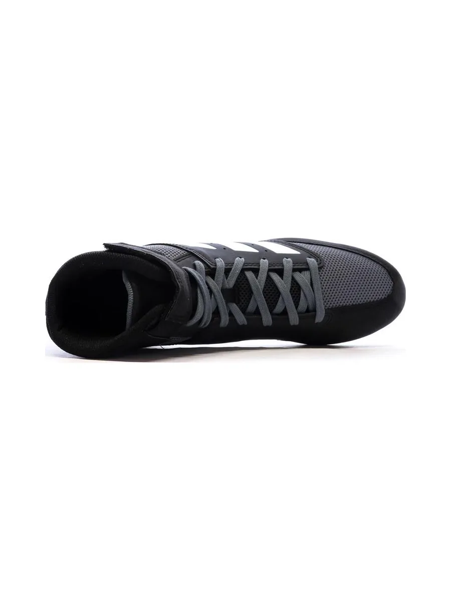 Chaussures de Boxe Noires Homme Adidas Mat Hog 2.0 5