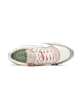 Baskets Blanches/Roses/Bleu Femme Chaussures Piel 4