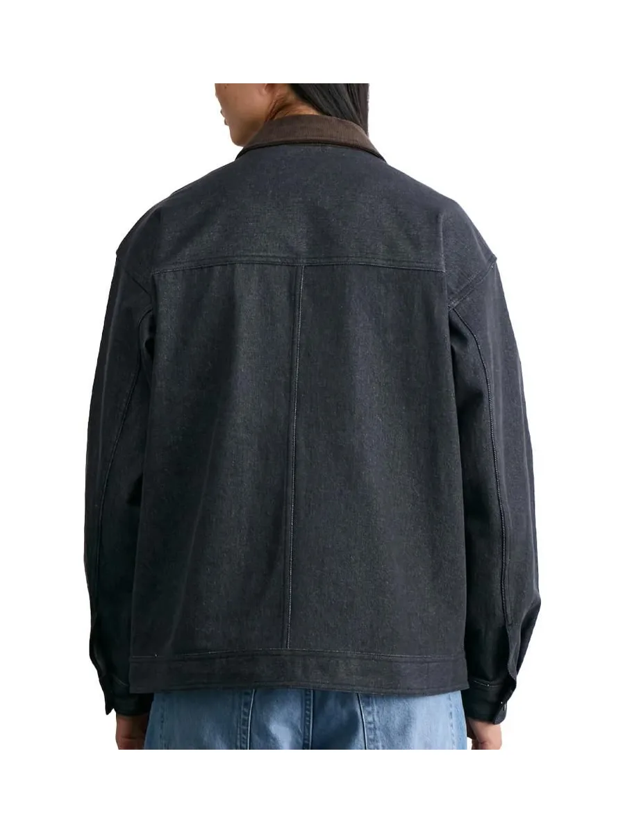 Veste Noir Mixte Converse Denim Shirt 3