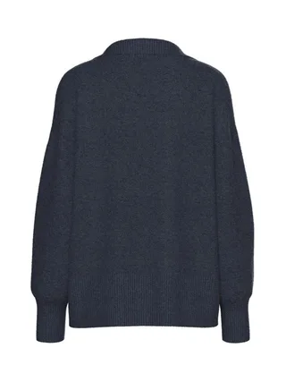 Pull Marine Femme Pieces Malou 2