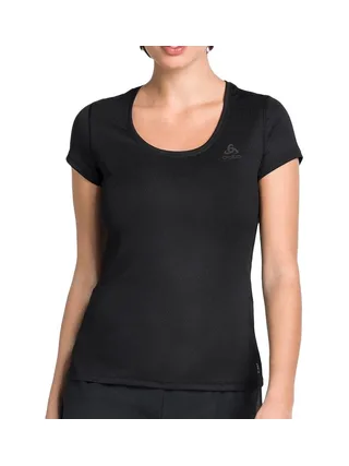 T-shirt technique Noir Femme ODLO Active Fdry 1