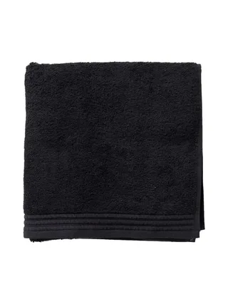 Serviette Noir Utility 65x130 1