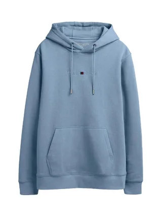 Sweat à Capuche Bleu Clair Homme Teddy Smith Hoody 1