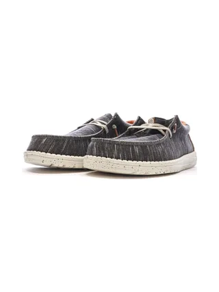 Chaussures Grises Chiné Homme Hey Dude Wally Jersey 6