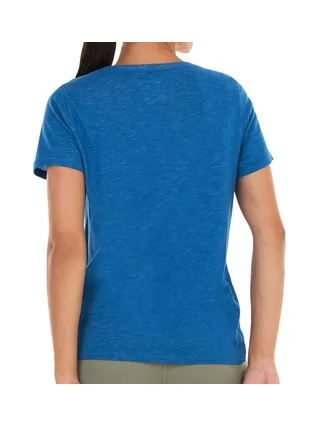 T-shirt Bleu Femme Nike Script 2