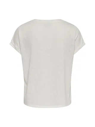 T-Shirt Blanc Femme JDY Faustinan 2