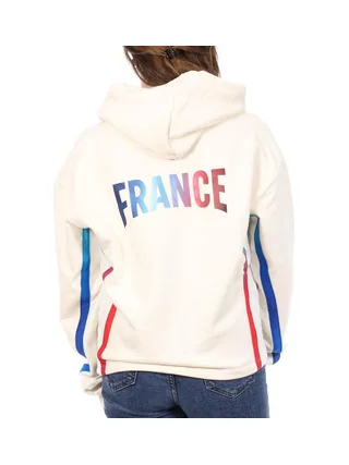 Sweat Écru Femme Le Coq Sportif Efro 2
