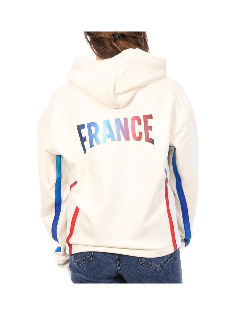 Sweat Écru Femme Le Coq Sportif Efro 3